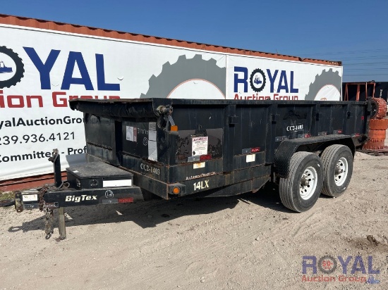 2016 Big Tex 14LX 14ft 7 Ton T/A Dump Trailer