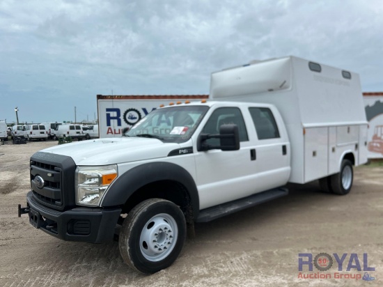2014 Ford F-450 Crew Cab Enclosed Service Truck