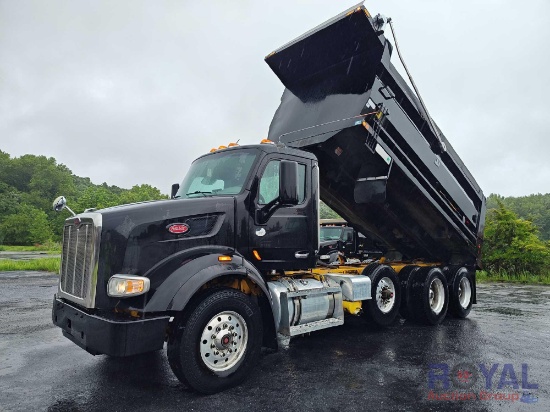 2017 Peterbilt 567 Tri-Axle Dump Truck