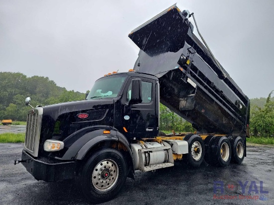 2016 Peterbilt 567 Tri-Axle Dump Truck