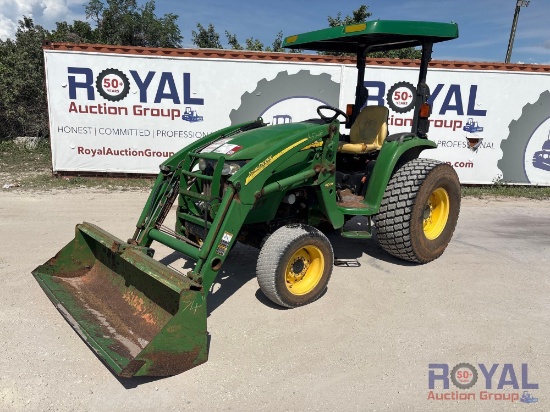 2013 John Deere 4520 4WD Front Loader Utility Tractor