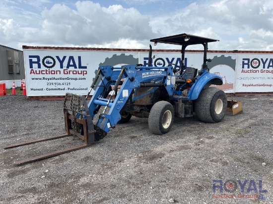 New Holland PowerStar T4.75 4WD Front Loader Utility Tractor
