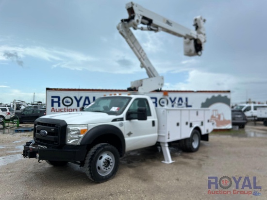 2015 Ford F-550 4x4 Service Altec AT40M Bucket Truck