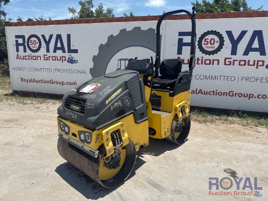 2017 Bomag BW90 AD-5 Vibratory Articulating Tandem Smooth Drum Roller