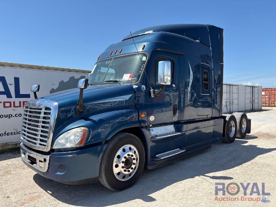 2017 Freightliner Cascadia 125 Single Axle Sleeper Cab Truck Tractor