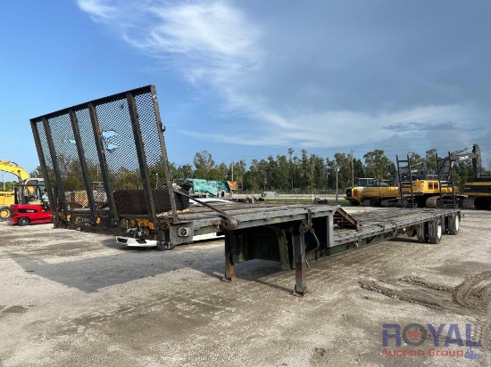 1986 Mono 53ft T/A Step Deck Trailer