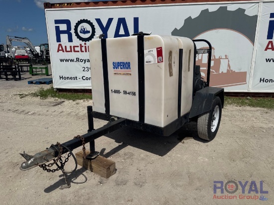 2006 Pressure Washer and Tank S/A Towable Trailer