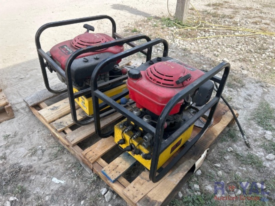 2 Hydraulic Pumps 1 Cutter 1 Spreader