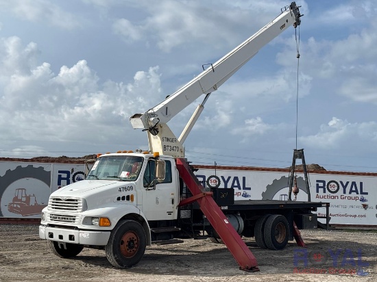 2006 Sterling Acterra Terex Knuckleboom Crane Truck