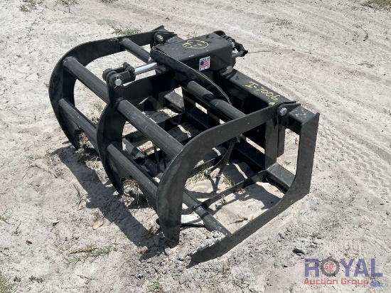 2025 JMR 40in Grapple Rake Mini Skid Steer Attachment
