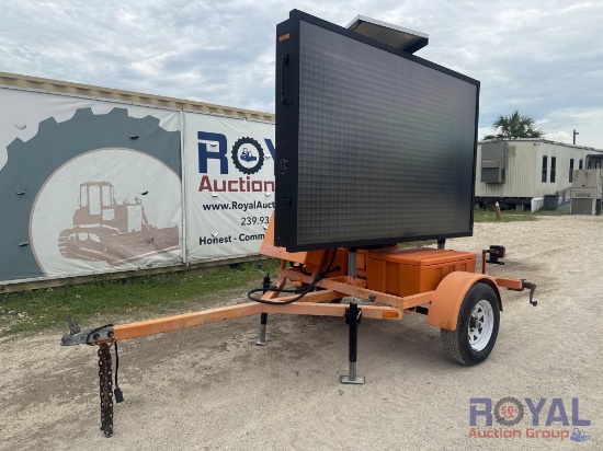 2003 Ver-Mac PCMS-320 S/A Solar Towable Sign Board