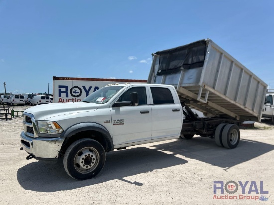 2016 Ram 4500 Crew Cab Landscape Dump Truck