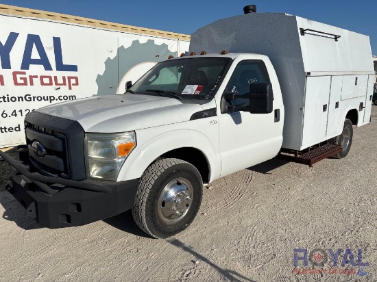 2011 Ford F-350 Knapheide Enclosed Service Truck
