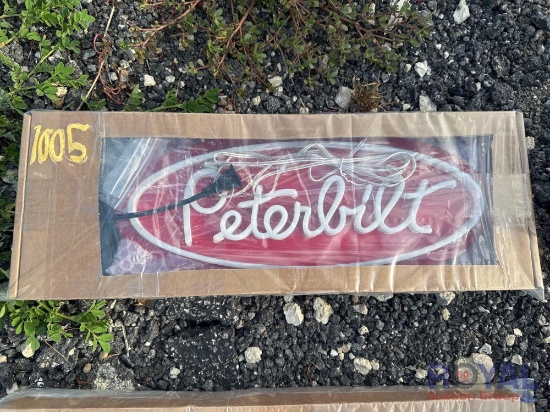 Peterbilt Neon Sign