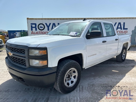 2015 Chevrolet Silverado 1500 4x4 Crew Cab Pickup Truck
