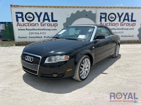 2008 Audi A4 Convertible Coupe