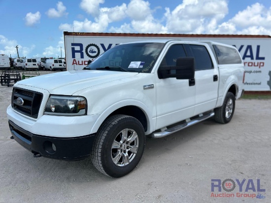 2008 Ford F-150 4x4 Crew Cab Pickup Truck