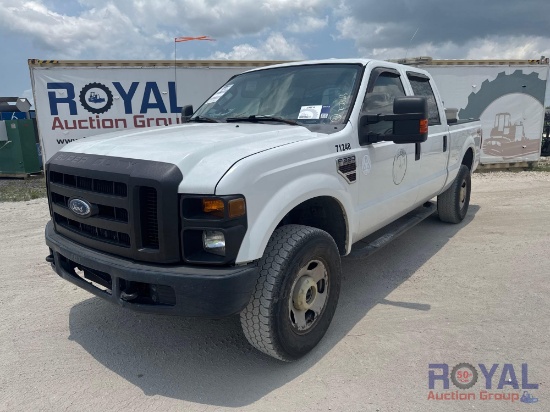 2008 Ford F-350 4x4 Crew Cab Pickup Truck