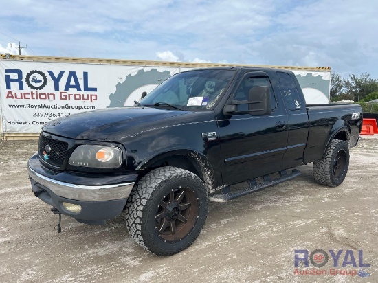 2002 Ford F-150 4x4 Ext. Cab Pickup Truck