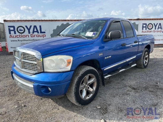2008 Ram 1500 4x4 Crew Cab Pickup Truck