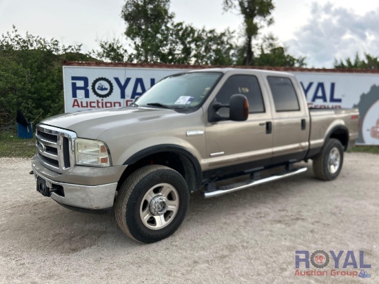2005 Ford F-250 4x4 Crew Cab Pickup