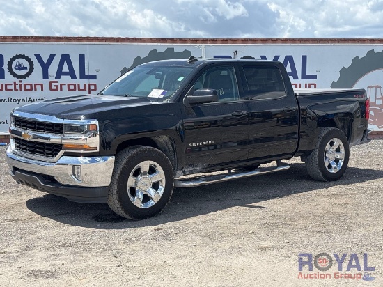 2018 Chevrolet Silverado 1500 4x4 Crew Cab Pickup Truck