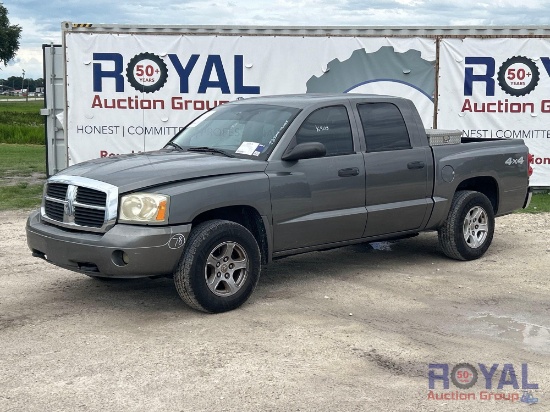 2006 Dodge Dakota 4x4 Crew Cab Pickup Truck