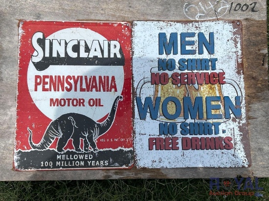 Signs sinclair