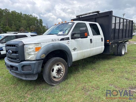 2016 Ford F-550 Crew Cab Dump Truck