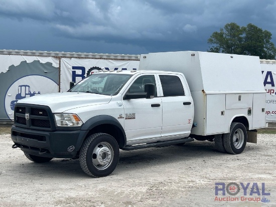 2018 Dodge Ram 4500 4x4 Enclosed Service Truck