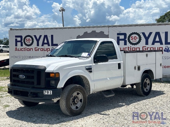 2008 Ford F-250 4x4 Reading Service Truck with Liftgate