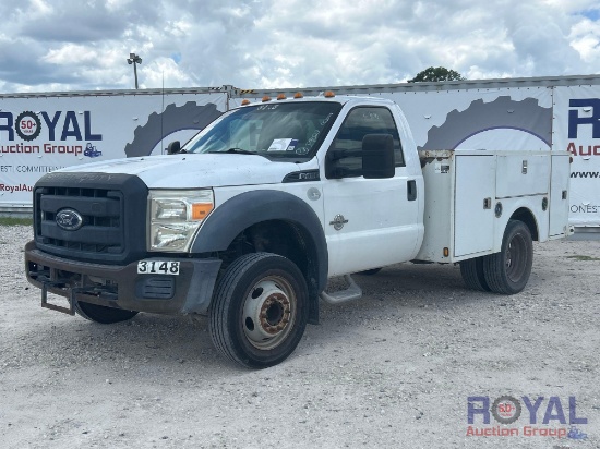 2015 Ford F-450 Warner Service Truck with Liftgate