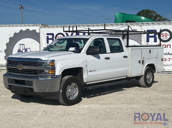 2017 Chevrolet Silverado 2500HD 4x4 Crew Cab Reading Service Truck