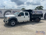 2016 Ford F-450 Crew Cab Mason Dump Truck