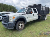 2016 Ford F-550 Crew Cab Dump Truck