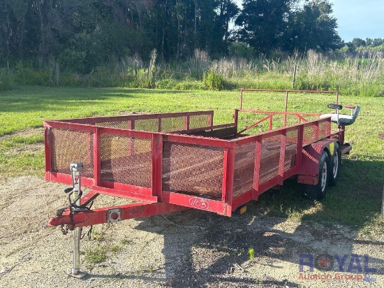 1993 Triple Crown 16ft.T/A Utility Trailer