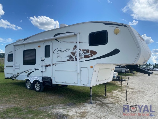 2010 Keystone Cougar 5th Wheel Travel Trailer