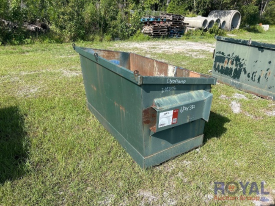 3 Yard Commercial Dumpster
