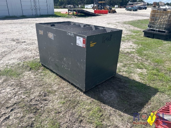 4-Compartment Metal Storage Box