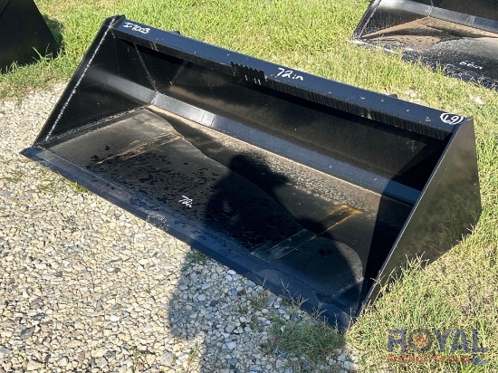 2025 Swict 72in Bucket Skid Steer Attachment
