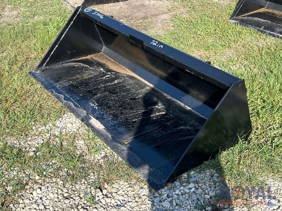 2025 Swict 72in Bucket Skid Steer Attachment