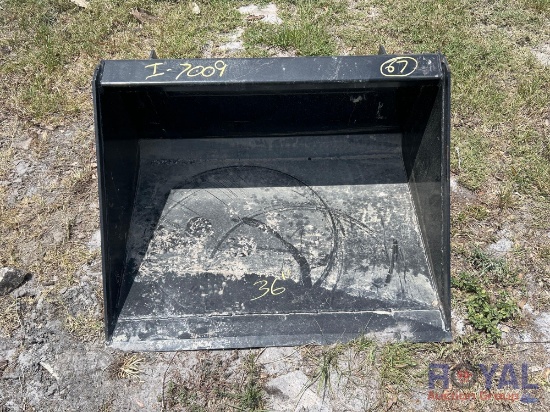 2025 JMR 36in Bucket Mini Skid Steer Attachment