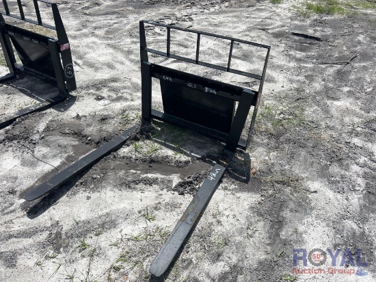 2025 Kivel 42in Forks and Frame Mini Skid Steer Attachment
