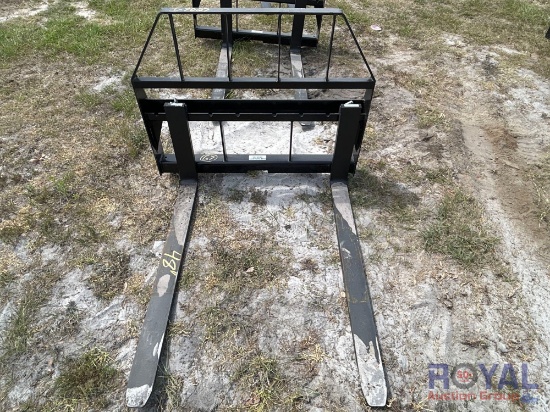 2025 Kivel 48in Forks and Frame Skid Steer Attachment