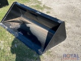 2025 Swict 66in Bucket Skid Steer Attachment