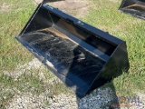 2025 Swict 72in Bucket Skid Steer Attachment