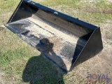 2025 Swict 84in Bucket Skid Steer Attachment