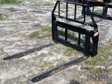 2025 Kivel 48in Forks and Frame Skid Steer Attachment