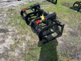 2025 66in Dual Cylinder Grapple Skid Steer Attachment