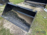 2025 Swict 60in. Bucket Skid Steer Attachment